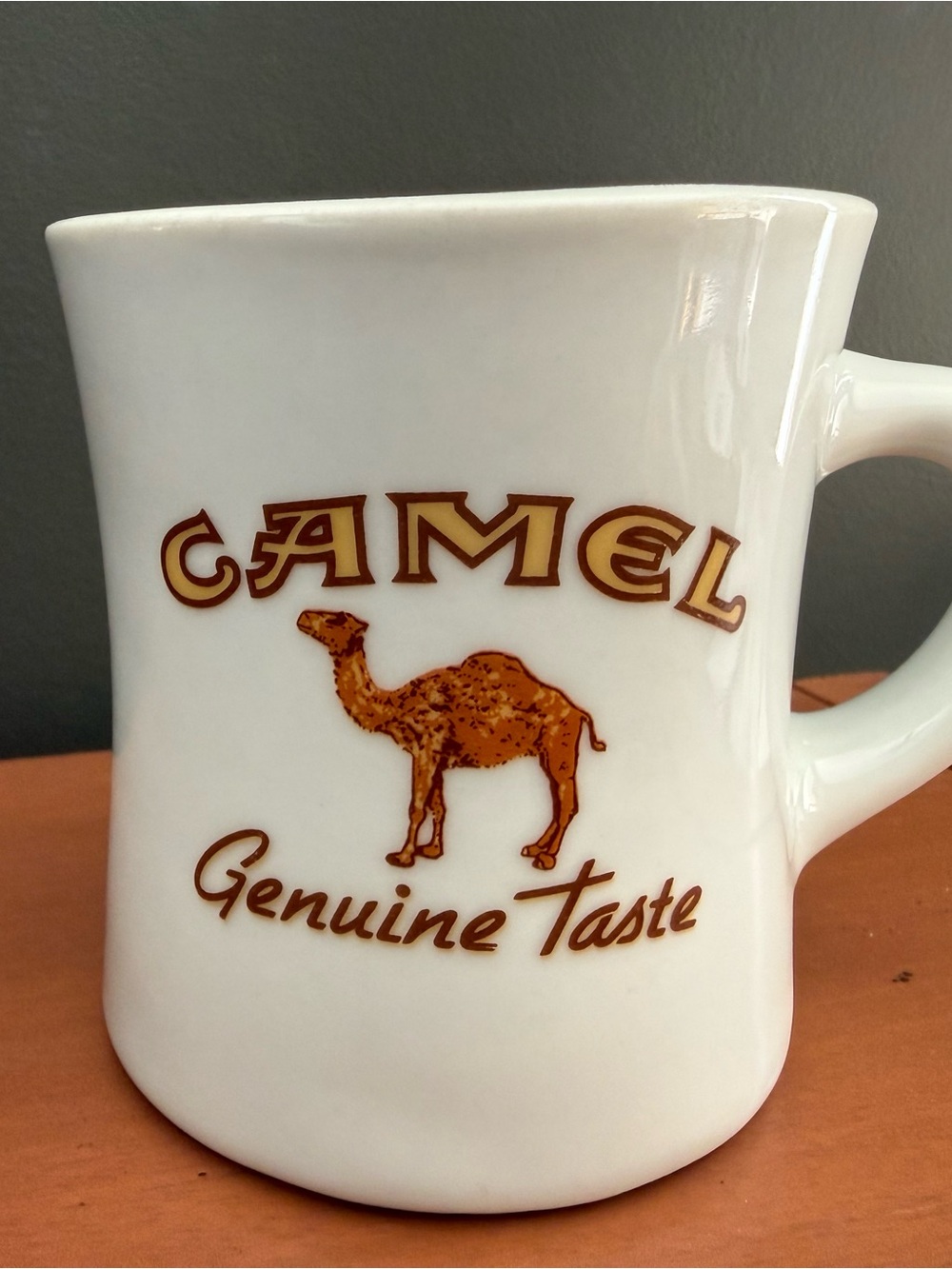 Genuine Taste White Ceramic Coffee Mug